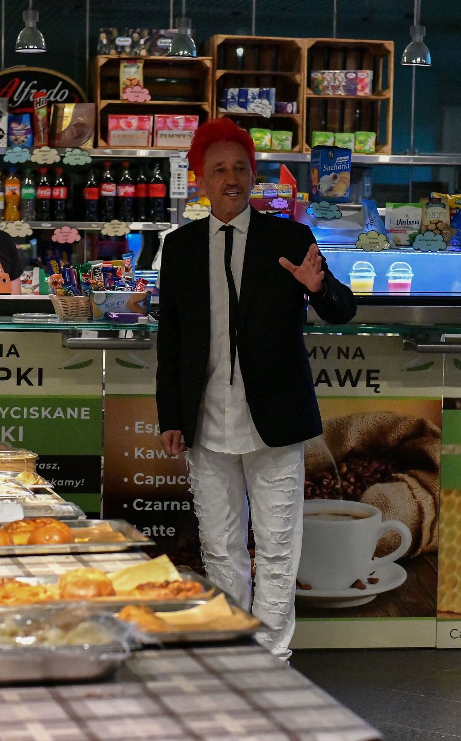 Michał Wiśniewski świętuje przy kawie i naleśnikach