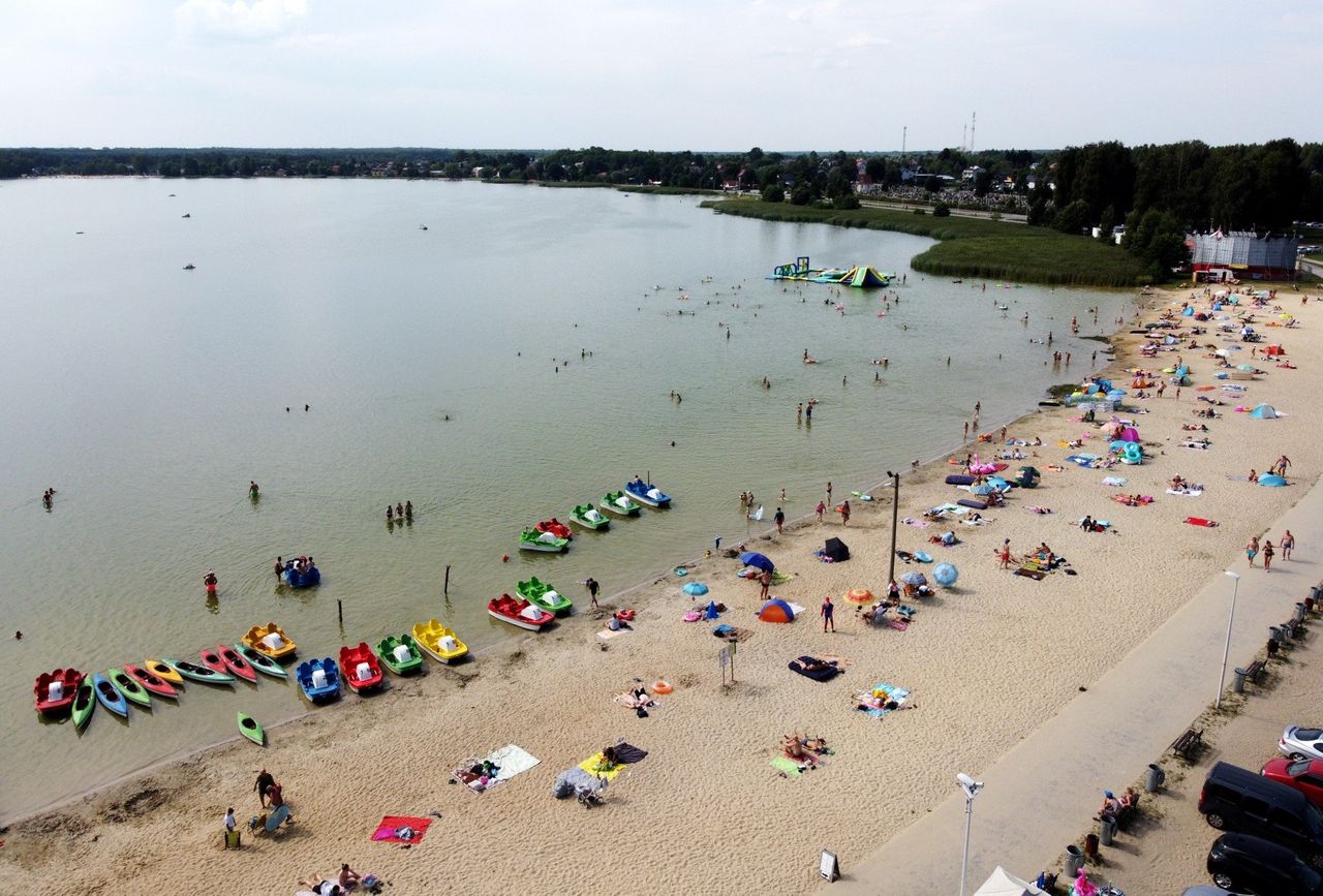 Najpiękniejsze plaże w woj. lubelskim. Zobacz, gdzie warto spędzić upalne dni. Zdjęcia