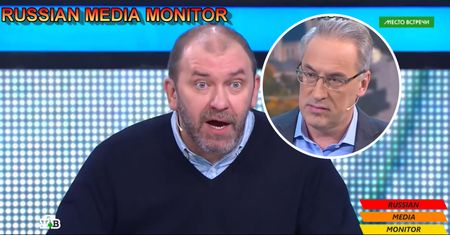 Rosyjski prezenter aż się zagotował. Za takie słowa mogą polecieć głowy