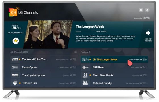 Bez darmowej platformy LG Channels w Polsce