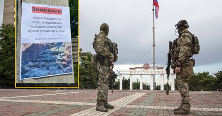"Kostnice potrzebują ciał". Partyzanci zwracają się do Rosjan