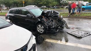 Warszawa: Pijani rodzice wjechali w auto i autobus miejski na Targówku. Ranne dziecko, które było pod ich opieką
