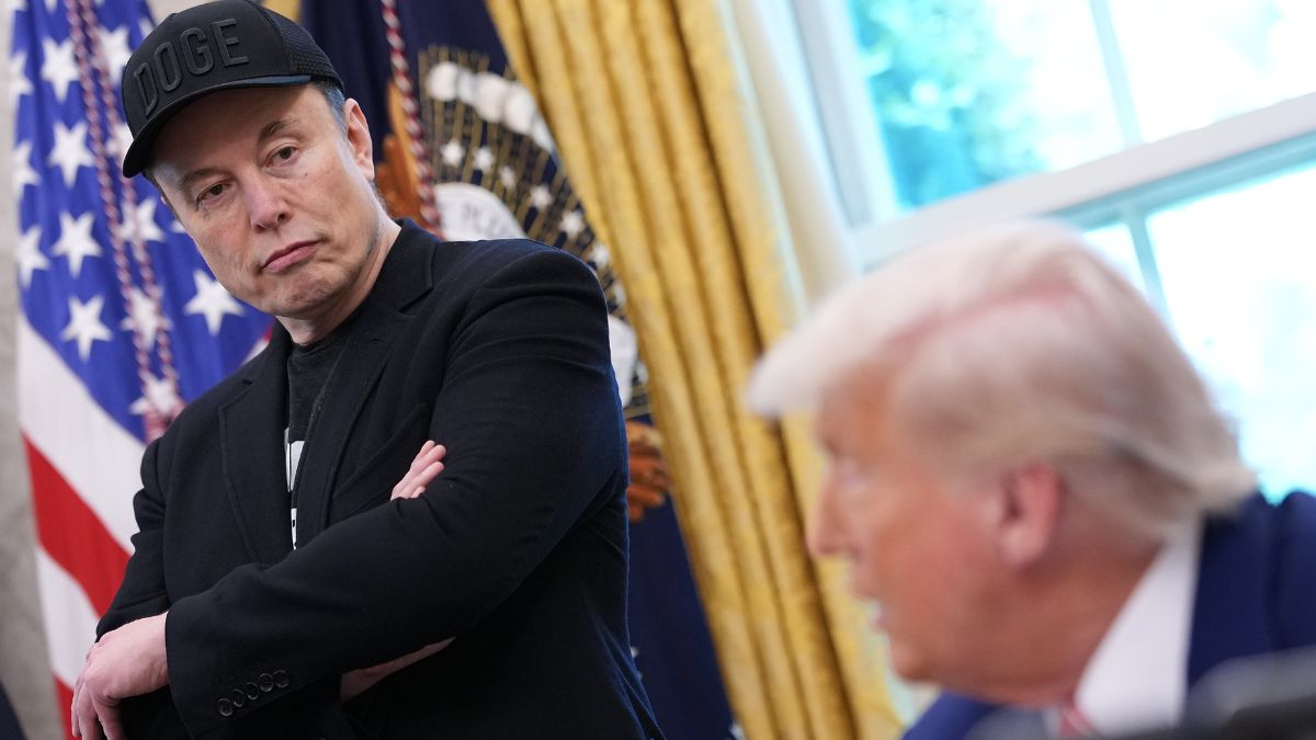 Elon Musk i Donald Trump.