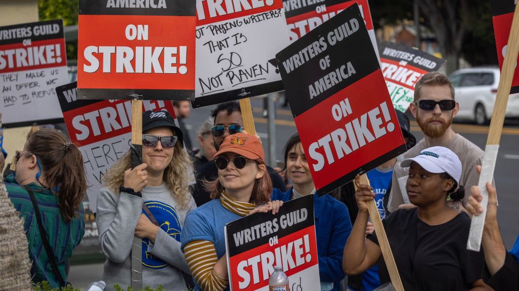 Strajk scenarzystów