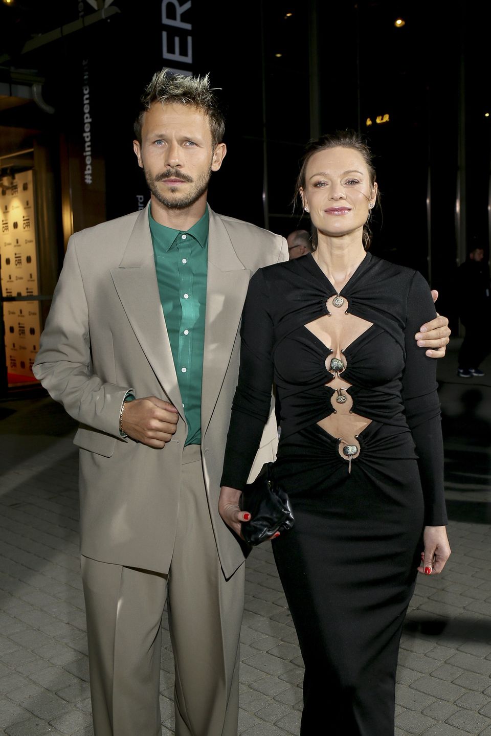 scena z: Mateusz Banasiuk, Magdalena Boczarska, SK:, , fot. AKPA16. Mastercard OFF CAMERA - gala otwarcia, Gala otwarcia, Off Camera, Mastercard OFF Camera, Mateusz Banasiuk, Magdalena Boczarska