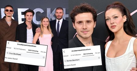 Ciąg dalszy rodzinnego konfliktu Beckhamów: Brooklyn PRZESTAŁ OBSERWOWAĆ swoich braci na Instagramie