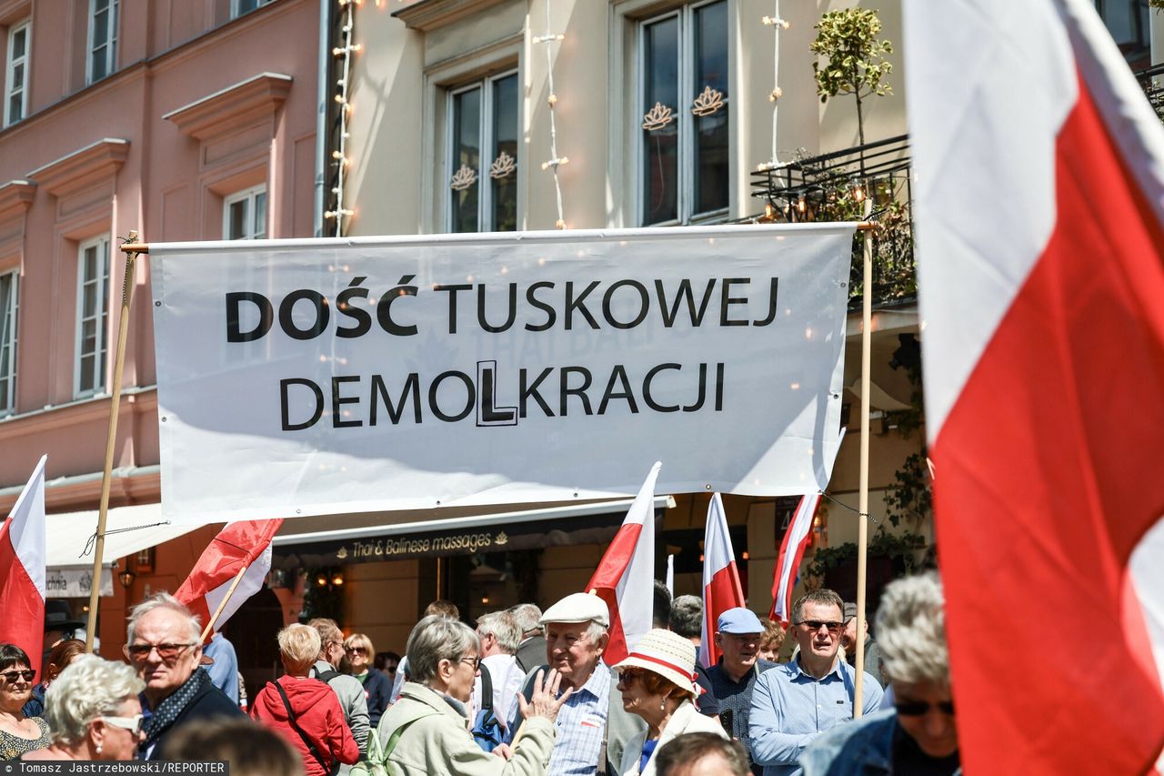 Transparenty na marszach