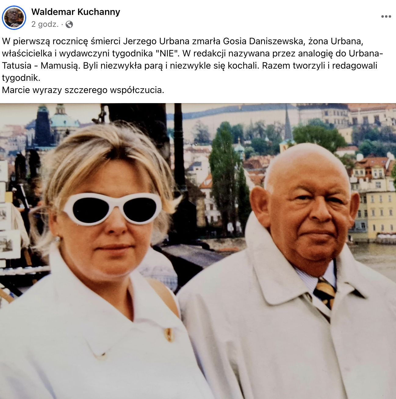 Małgorzata Daniszewska i Jerzy Urban