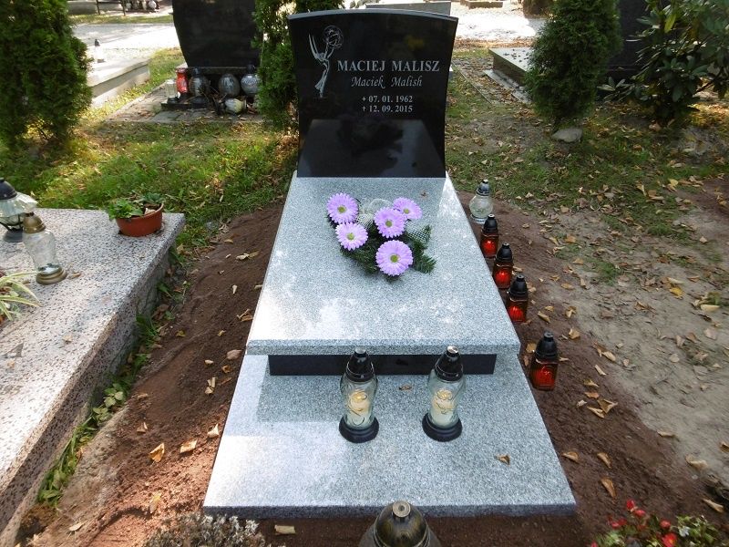 Grób Macieja Malisza (Maciek Malish)