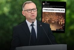 Osobliwy wpis Dudy z "koronawirusem" i "bimbrem". Mamy głos z Pałacu Prezydenckiego