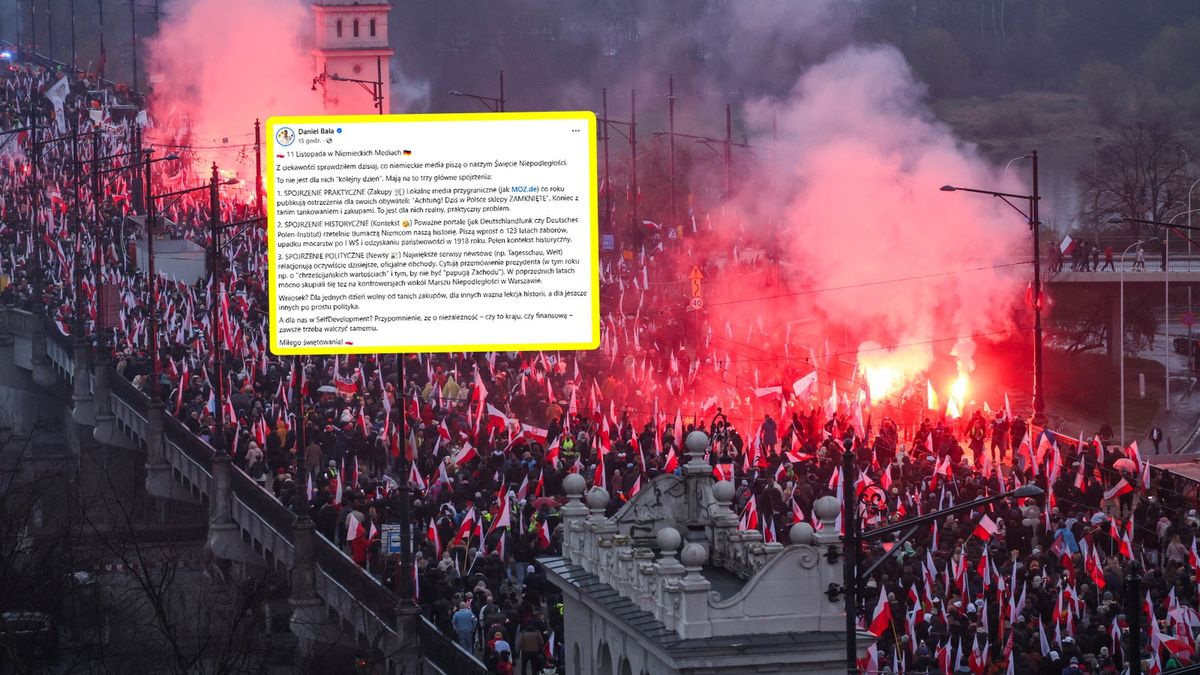 Sprawdził, co Niemcy pisali o 11 listopada.