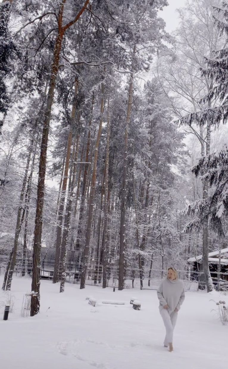 Sonia Bohosiewicz w swoim ogrodzie