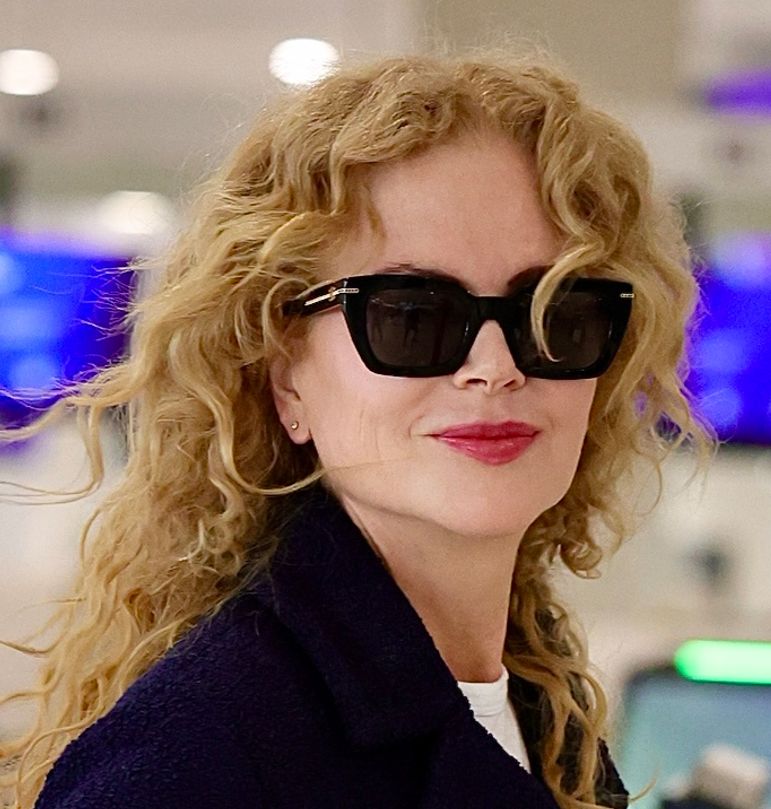 Nicole Kidman na lotnisku w Sydney