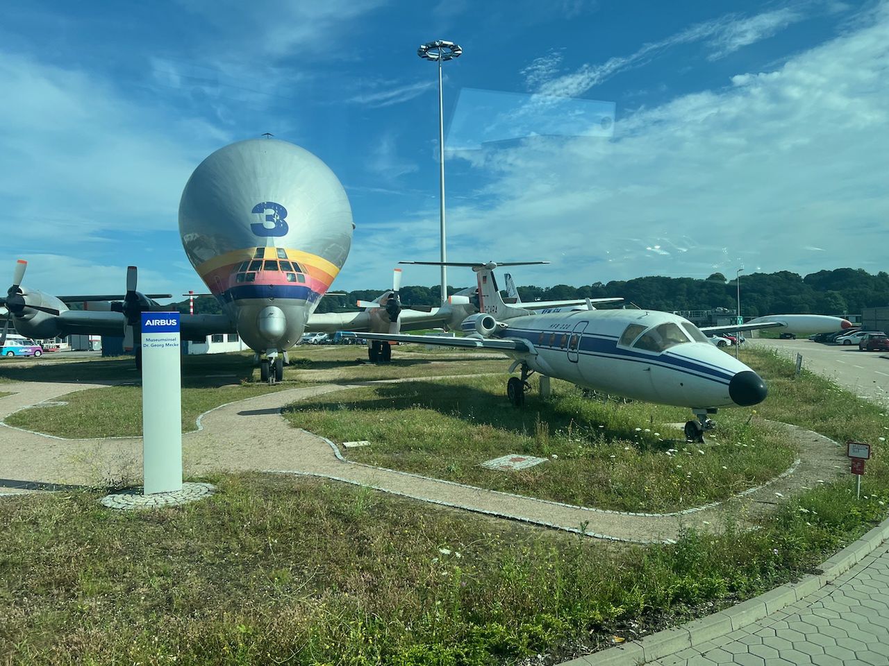 Wystawa historyczna w zakładach Airbusa w Hamburgu