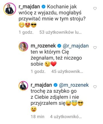 Małgorzata Rozenek flirtuje z Radosławem Majdanem