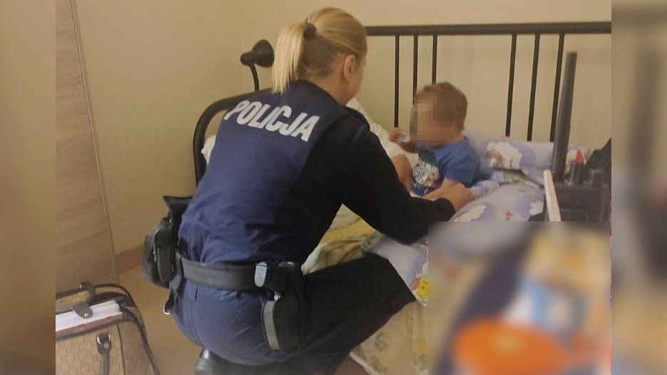 Interwencja policji wobec matki 2,5-latka