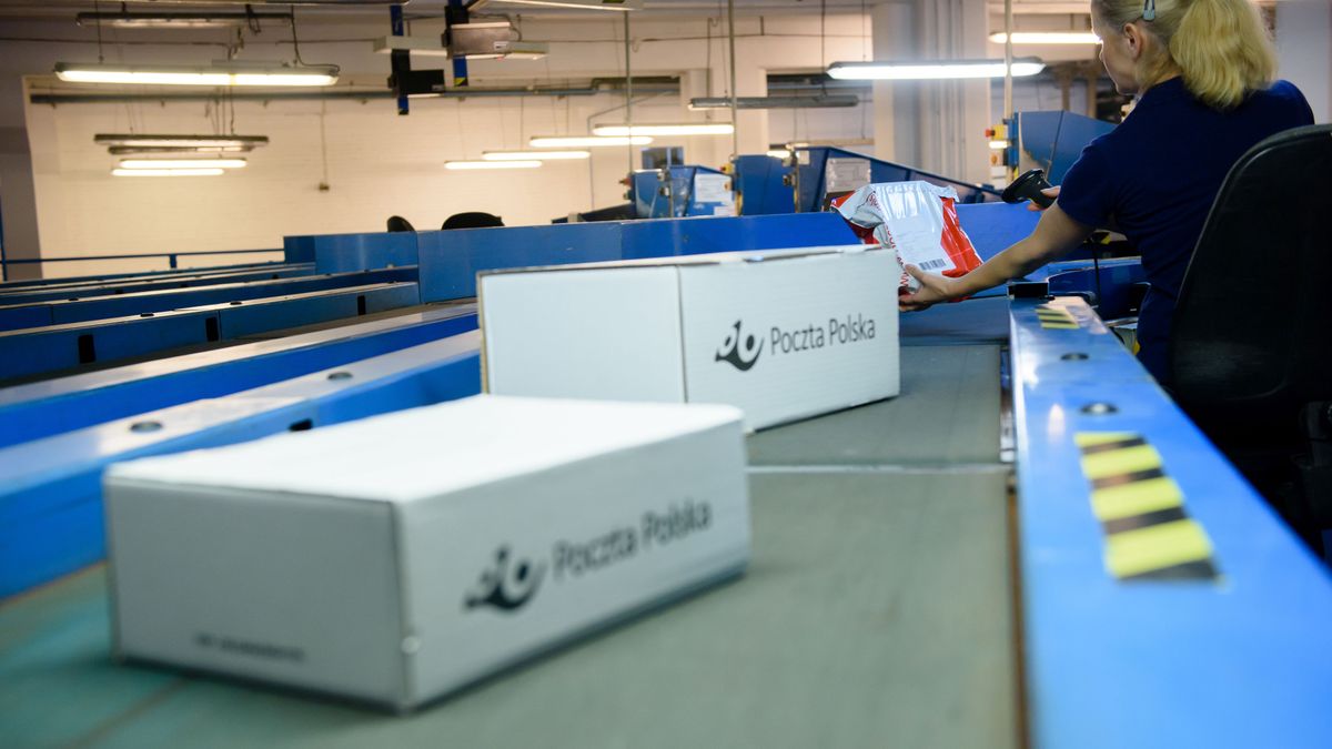 poczta polska sortownia paczka