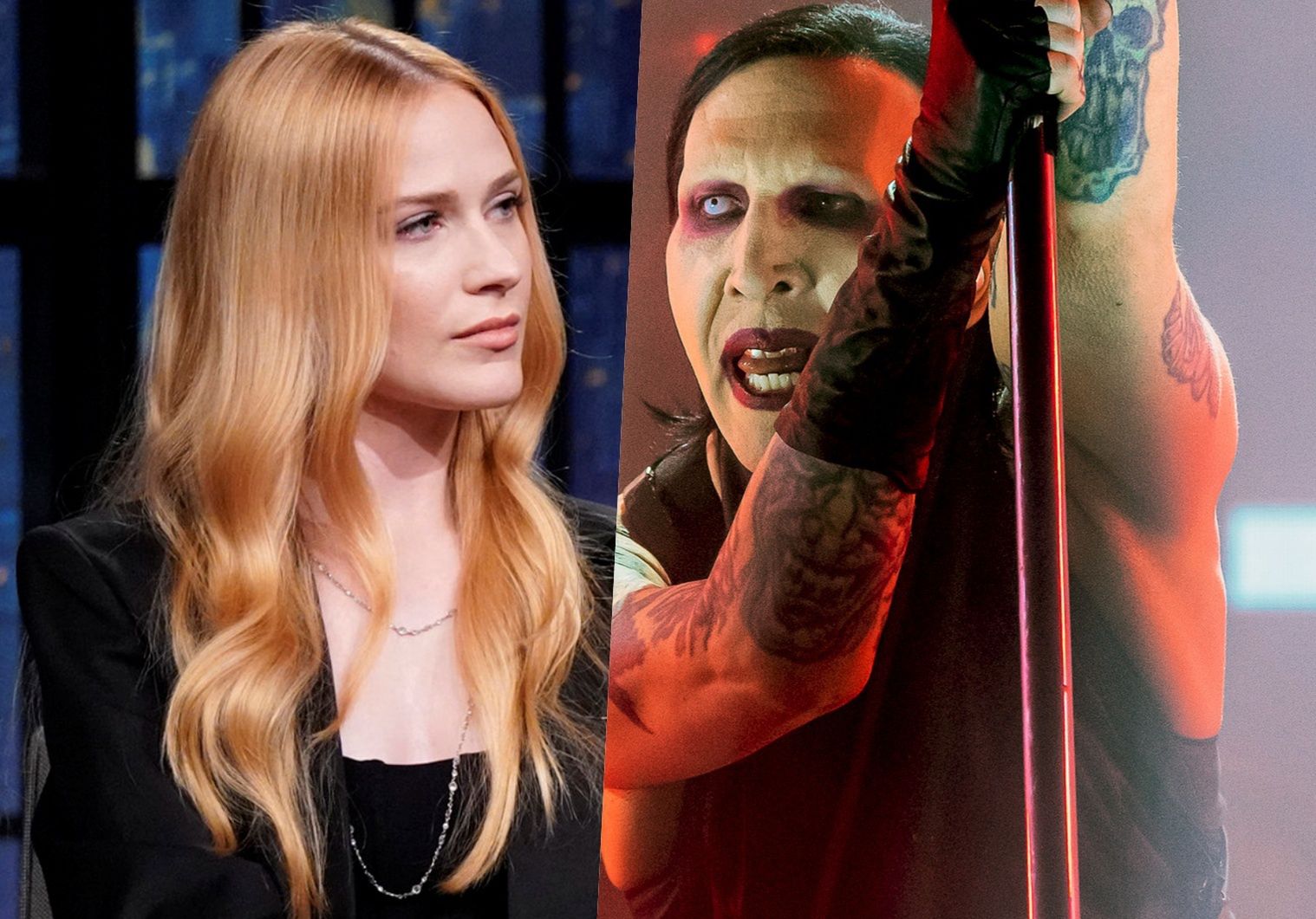 Evan Rachel Wood oskarża Marilyna Mansona