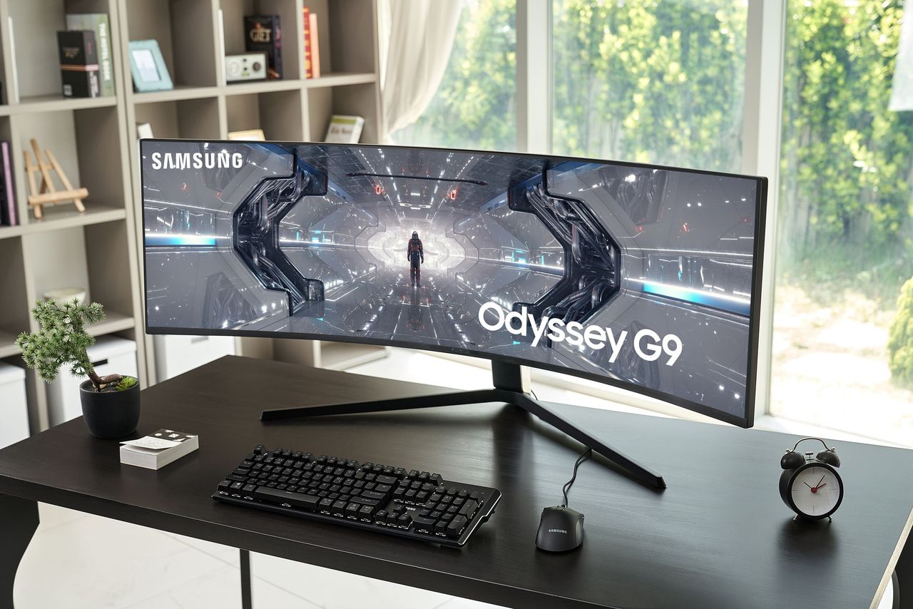 Odyssey G9 o rozdzielczości 5120×1440 Dual Quad High-Definition /Fot. Samsung