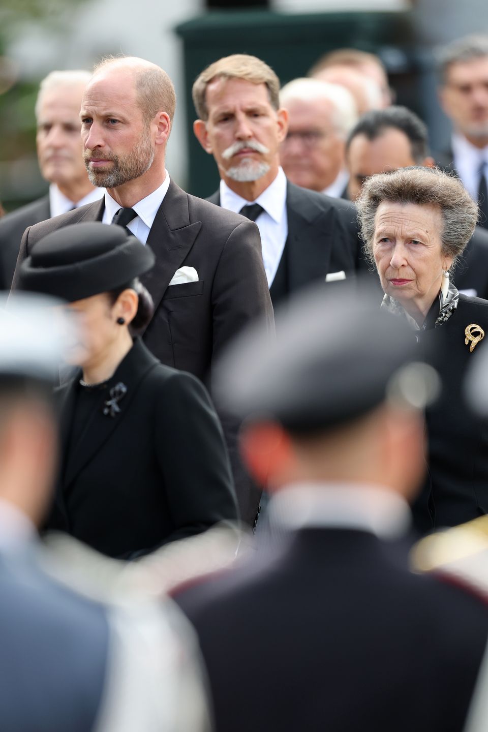 Książę William oraz księżniczka Anna