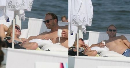 Szyc z kochanką i Śródka z facetem! NA TEJ SAMEJ PLAŻY! (ZDJĘCIA)