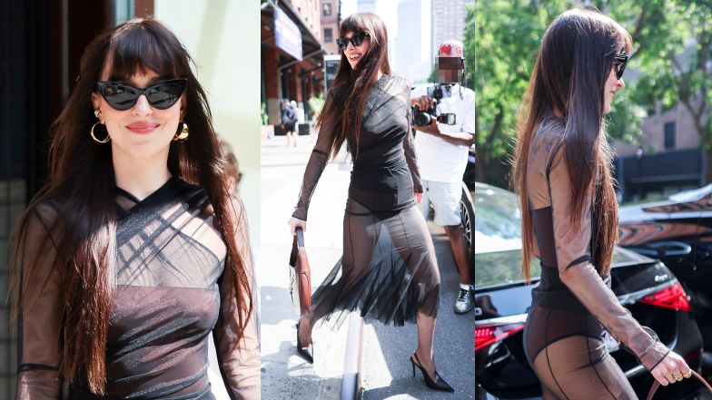 Dakota Johnson "przyłapana" w Nowym Jorku