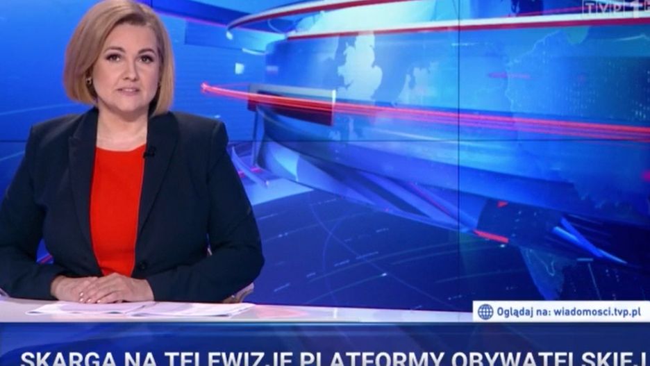 Edyta Lewandowska jest prowadzącą "Wiadomości" TVP