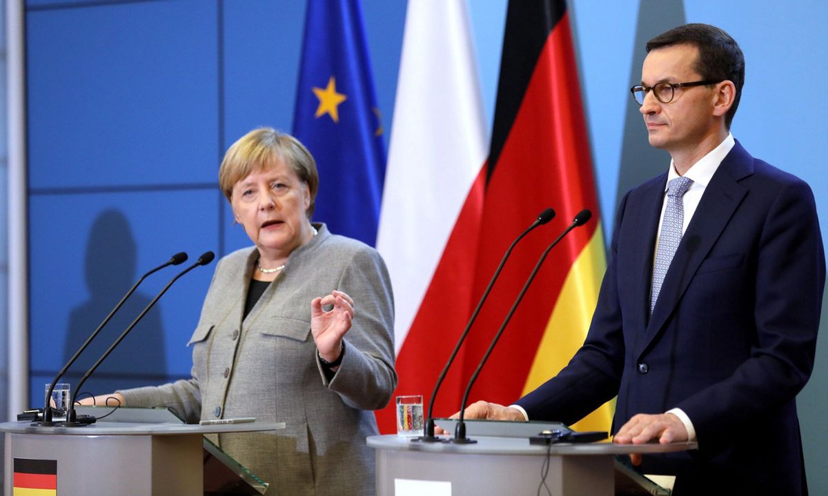Rozmowa premiera Mateusza Morawieckiego z Angelą Merkel. Tematem szczyt Rady Europejskiej