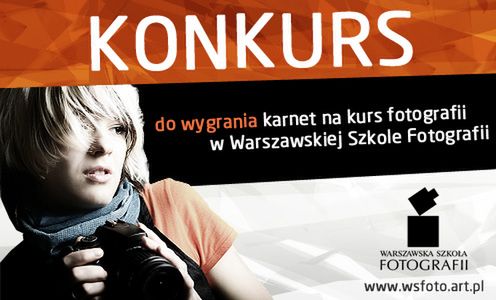 KONKURS „Kolory wiosny” - wygraj karnet na warsztaty fotografii w WS Foto 1