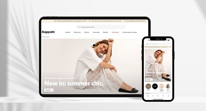 Znana marka odzieżowa z nową platformą i aplikacją mobilną