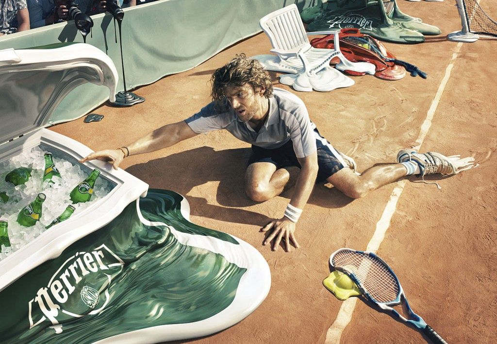 Kampania dla Perrier / Ogilvy