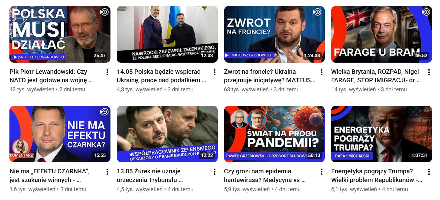 Rozmowa z Bartosiakiem hitem Kanału Otwartego. "Algorytm częściej poleca nasze treści"
