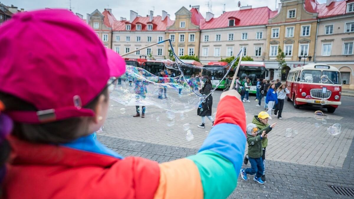 Piknik Transportowy na Placu Zamkowym w Lublinie