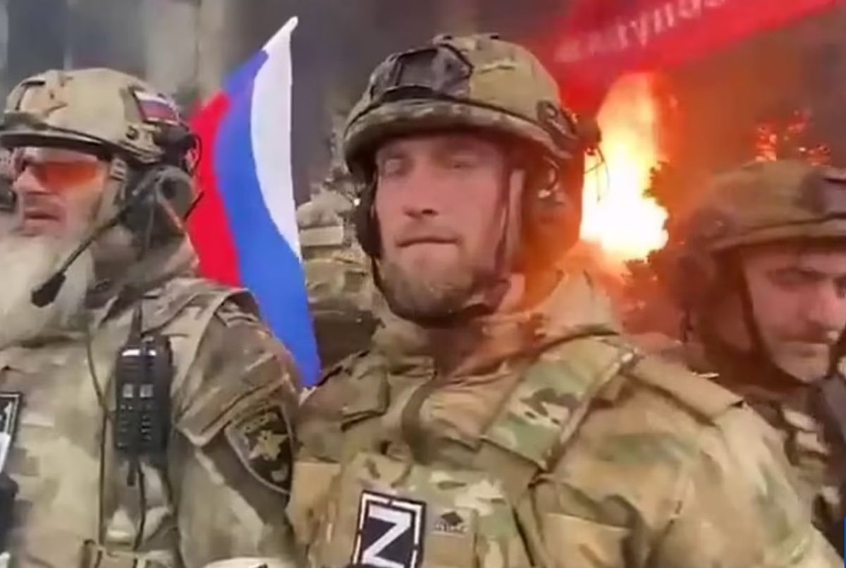 Kadyrowcy w Ukrainie 