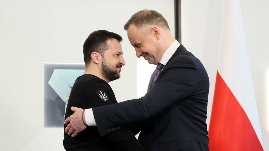 Prezydent Andrzej Duda rozmawiał z prezydentem Ukrainy Wołodymyrem Zełenskim