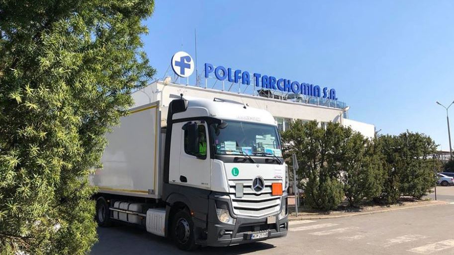 Koronawirus. Polfa Tarchomin wyprodukowała ponad 5 mln płynu do dezynfekcji