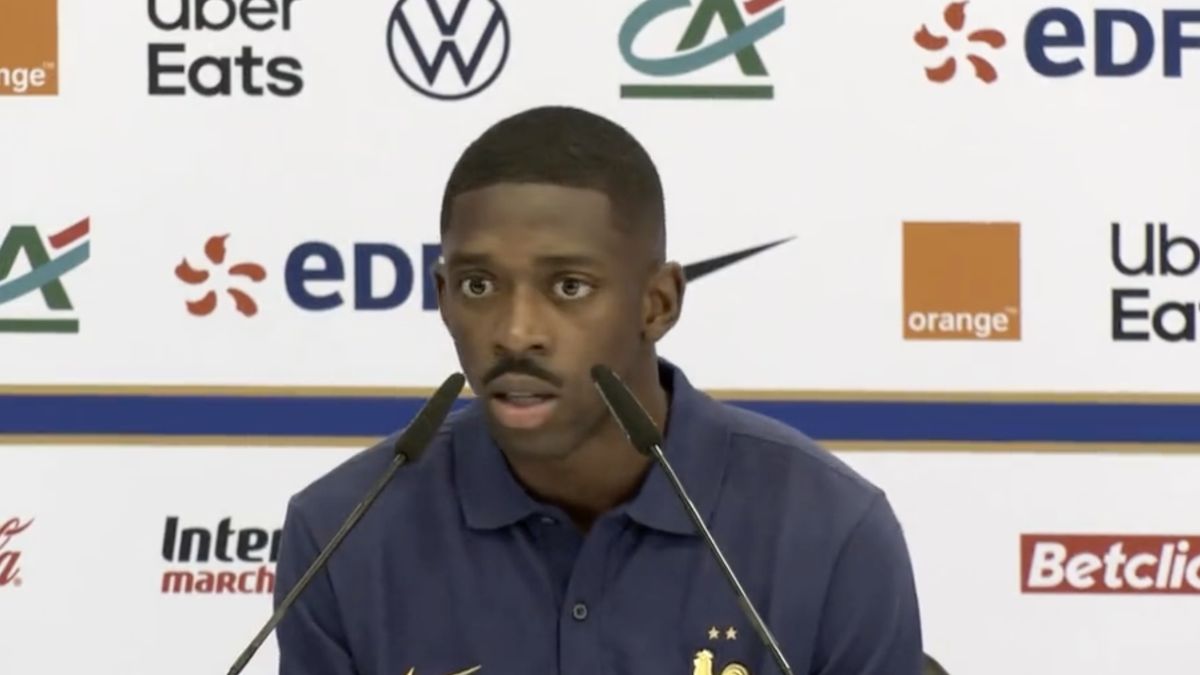 Reakcja Ousmane Dembele na porażkę Niemców