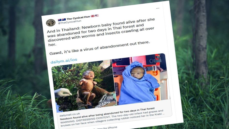 Szokujące odkrycie w lesie w Tajlandii 