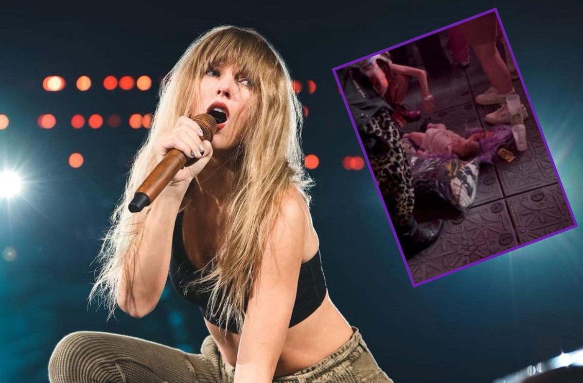 The infant was lying on the floor during the concert. Taylor Swift fans could have trampled him.