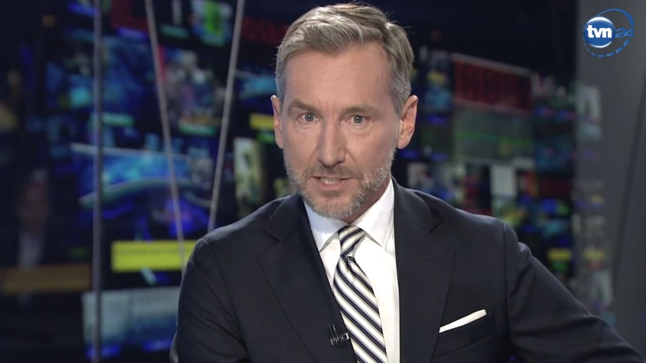 Środowe "Fakty po Faktach" Piotr Kraśko zaczął od historycznej przemowy 