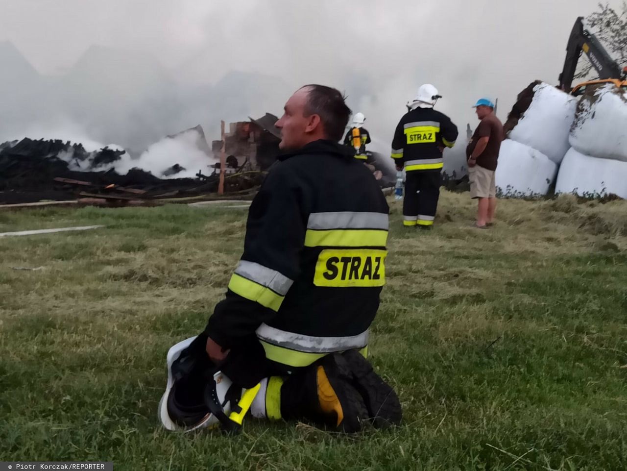 Nowa Biała. Ogień spustoszył wieś. Stracili dorobek życia