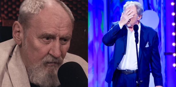 Andrzej Grabowski tłumaczy się z występu na scenie pod wpływem alkoholu. "Byłem pijany, ale kto jest bez winy?"