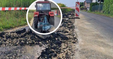 Nie mieszkał zupełnie sam. Sąsiedzi rolnika z Gliwic ruszyli z pomocą