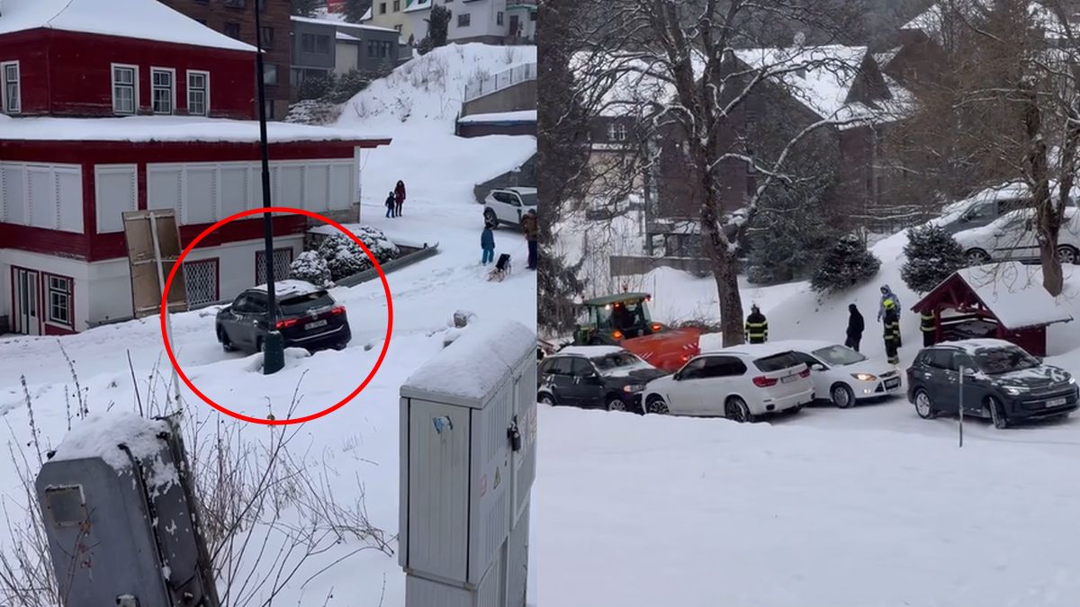 Jazda bez łańcuchów w górach zimą to fatalny pomysł