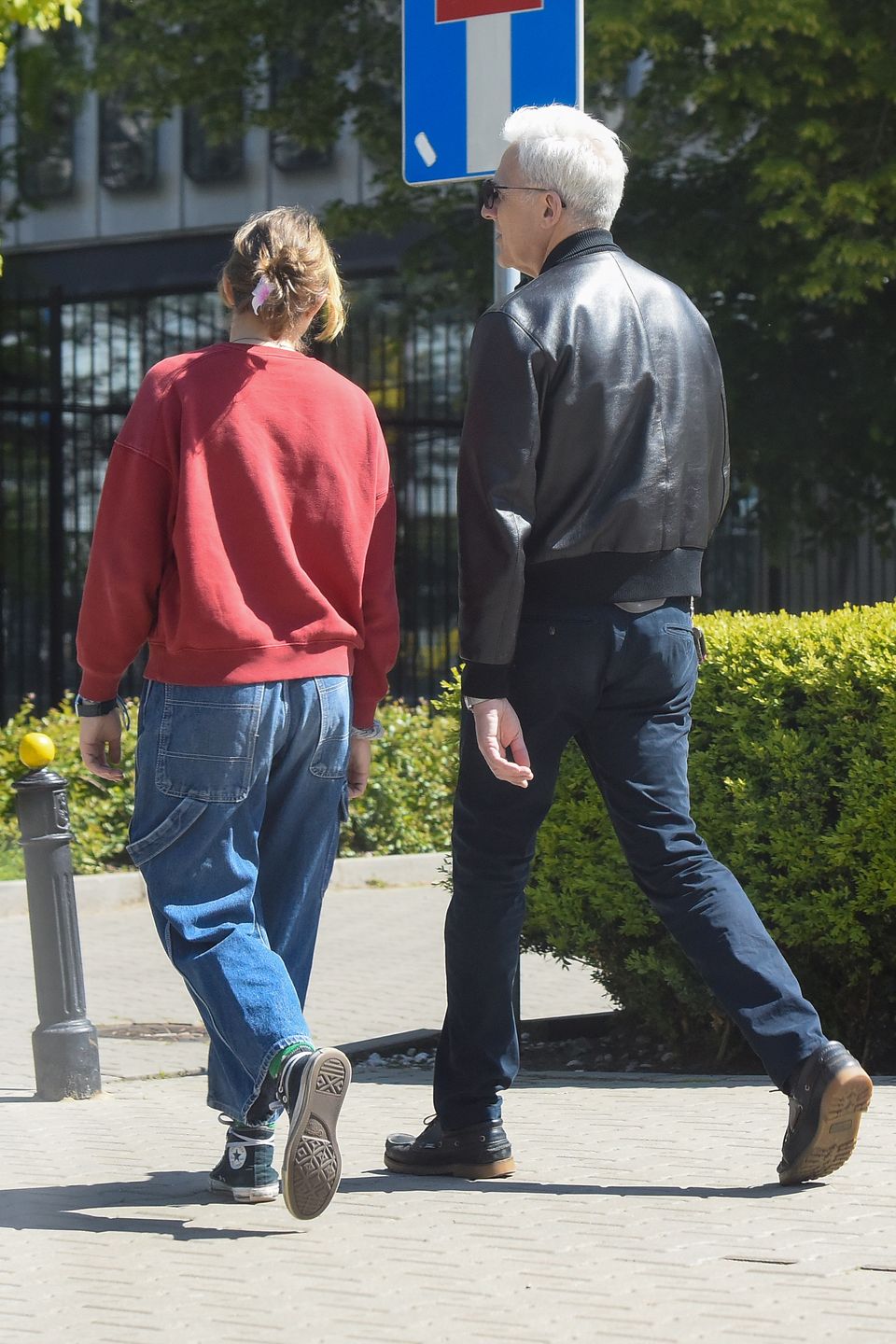 Hubert Urbański z córką