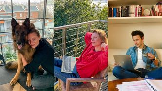 Tak wygląda gniazdko Magdaleny Boczarskiej i Mateusza Banasiuka: antresola, duża biblioteczka i niesamowity widok na miasto (ZDJĘCIA)