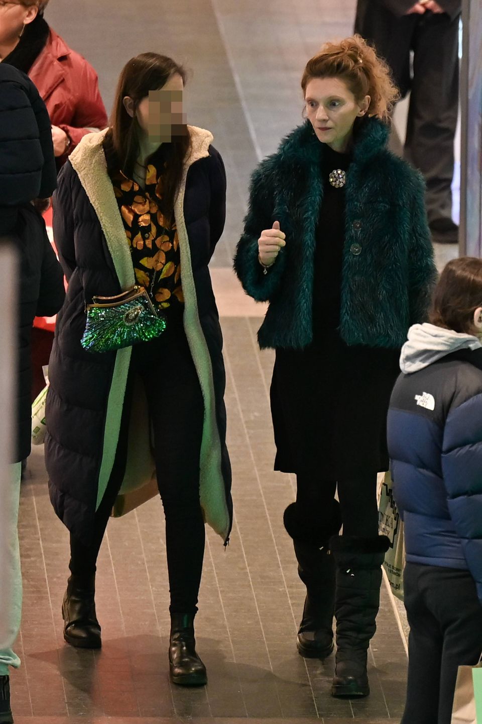 Agata Buzek pofatygowała się do centrum handlowego