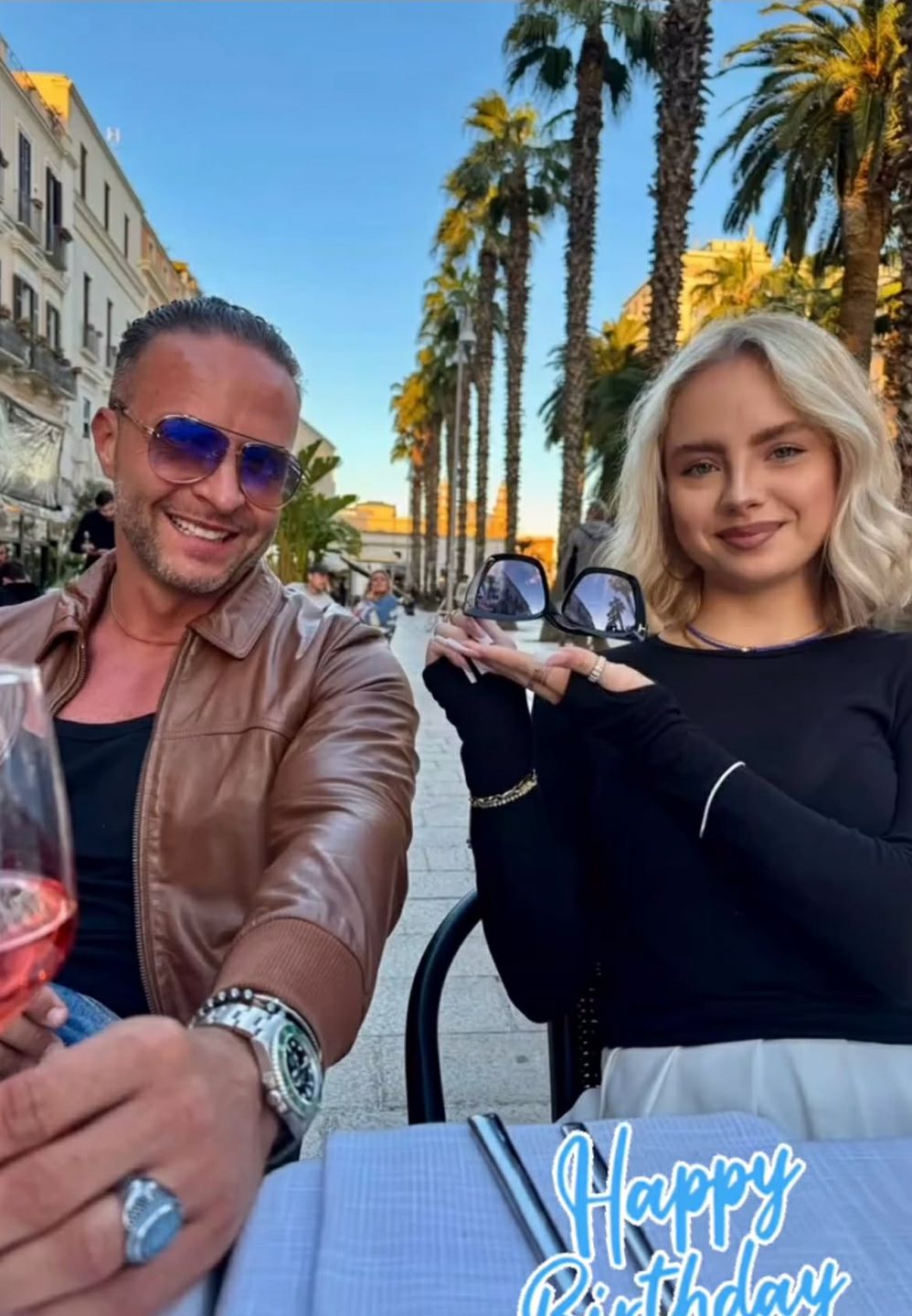 Marek Krupski z córką Mią