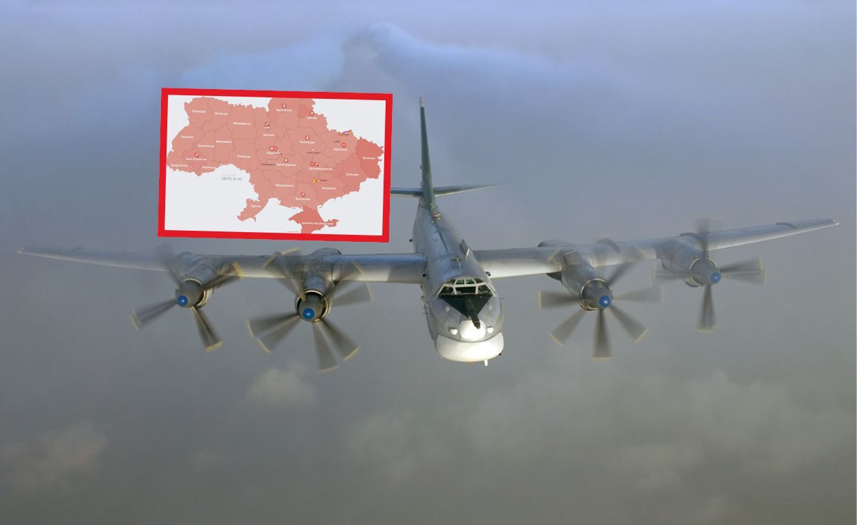 Działo się w nocy. Zmasowany atak na Ukrainę. Polska poderwała myśliwce