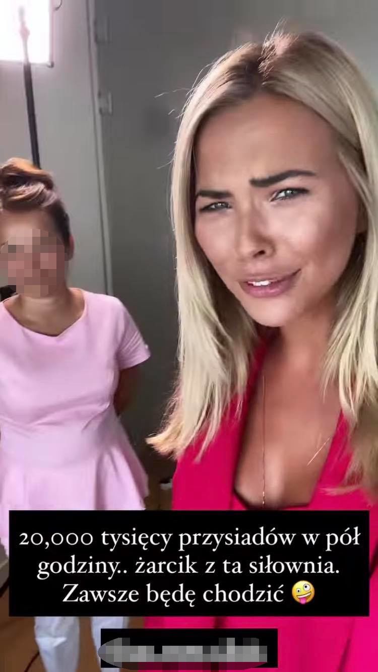 Sandra Kubicka pokazuje jak walczy o brazylijską pupę